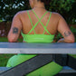 Lime Green | Strapped Back Top